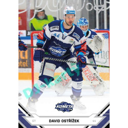 2021/22 Sportzoo TIPSPORT ELH 2. série #317 David Ostřížek