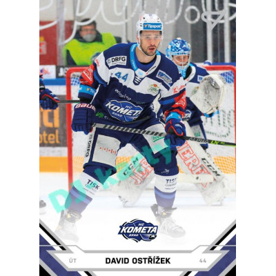 2021/22 Sportzoo TIPSPORT ELH 2. série #317 David Ostřížek