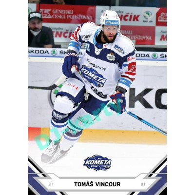 2021/22 Sportzoo TIPSPORT ELH 2. série #319 Tomáš Vincour