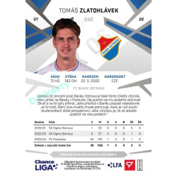 2024/25 Sportzoo Chance Liga 2. série #242 Tomáš Zlatohlávek