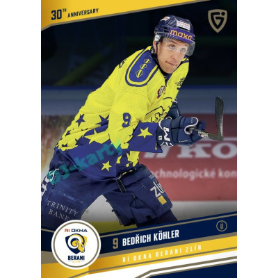 2024/25 Goal Cards Maxa liga 1. série #ZLI30-04 Bedřich Köhler 30 let od finále Parallel 1of40