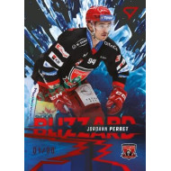 2023/24 Sportzoo ELH 1. série #BL-07 Jordann Perret Blizzard Limited xx/30