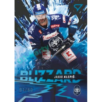 2023/24 Sportzoo ELH 1. série #BL-36 Jakub Klepiš Blizzard Limited xx/60