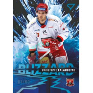 2023/24 Sportzoo ELH 1. série #BL-05 Christophe Lalancette Blizzard Limited xx/60