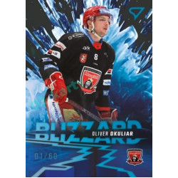 2023/24 Sportzoo ELH 1. série #BL-06 Oliver Okuliar Blizzard Limited xx/60