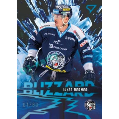 2023/24 Sportzoo ELH 1. série #BL-17 Lukáš Derner Blizzard Limited xx/60