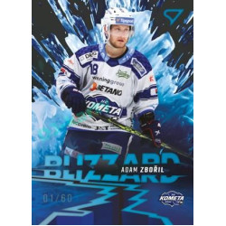 2023/24 Sportzoo ELH 1. série #BL-22 Adam Zbořil Blizzard Limited xx/60