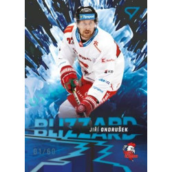 2023/24 Sportzoo ELH 1. série #BL-23 Jiří Ondrušek Blizzard Limited xx/60