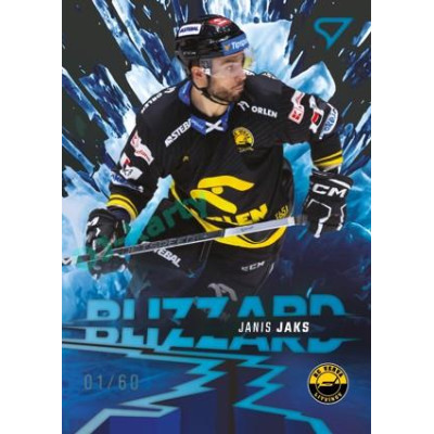 2023/24 Sportzoo ELH 1. série #BL-29 Janis Jaks Blizzard Limited xx/60