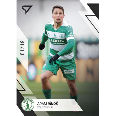 2022/23 Sportzoo Fortuna Liga 2. série #357 Adam Jánoš Black xx/19