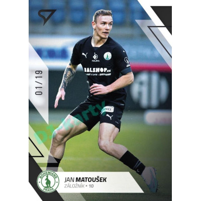 2022/23 Sportzoo Fortuna Liga 2. série #358 Jan Matoušek Black xx/19