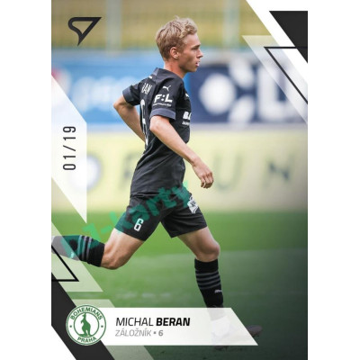 2022/23 Sportzoo Fortuna Liga 2. série #354 Michal Beran Black xx/19