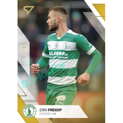 2022/23 Sportzoo Fortuna Liga 2. série #361 Erik Prekop Gold xx/99