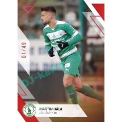2022/23 Sportzoo Fortuna Liga 2. série #356 Martin Hála Red xx/49