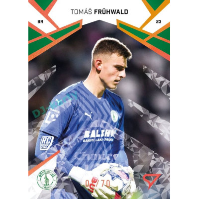 2024/25 Sportzoo Chance Liga 2. série #323 Tomáš Frühwald Copper Diamond xx/70