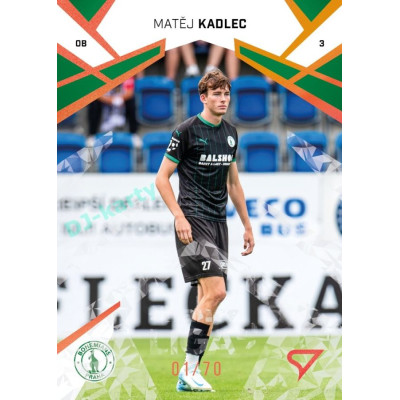 2024/25 Sportzoo Chance Liga 2. série #326 Matěj Kadlec Copper Diamond xx/70