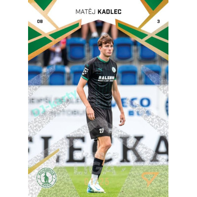 2024/25 Sportzoo Chance Liga 2. série #326 Matěj Kadlec Gold Glitter xx/25