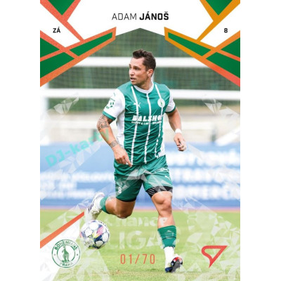 2024/25 Sportzoo Chance Liga 2. série #329 Adam Jánoš Copper Diamond xx/70