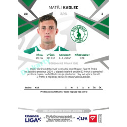 2024/25 Sportzoo Chance Liga 2. série #326 Matěj Kadlec