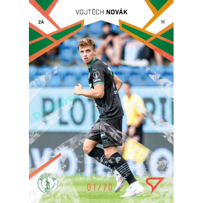 2024/25 Sportzoo Chance Liga 2. série #331 Vojtěch Novák Copper Diamond xx/70