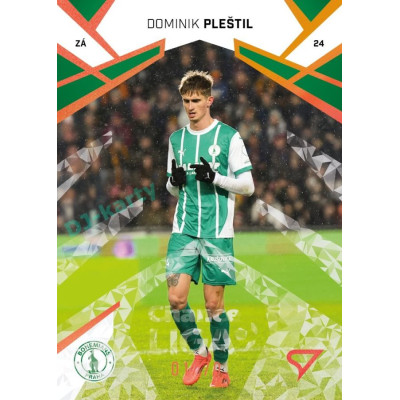 2024/25 Sportzoo Chance Liga 2. série #332 Dominik Pleštil Copper Diamond xx/70