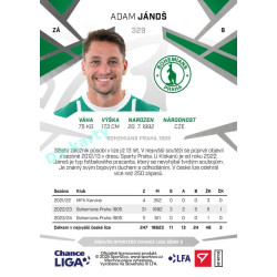 2024/25 Sportzoo Chance Liga 2. série #329 Adam Jánoš
