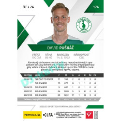 2022/23 Sportzoo Fortuna Liga 1. série #174 David Puškáč