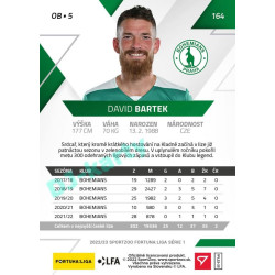 2022/23 Sportzoo Fortuna Liga 1. série #164 David Bartek
