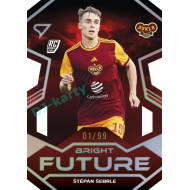 2024/25 Sportzoo Chance Liga 1. série #BF-9 Štěpán Šebrle Bright Future Die Cut Limited xx/99