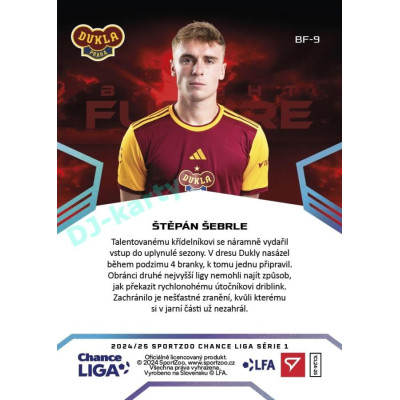 2024/25 Sportzoo Chance Liga 1. série #BF-9 Štěpán Šebrle Bright Future