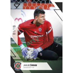 2022/23 Sportzoo Fortuna Liga 2. série #370 Jakub Šiman Black xx/19