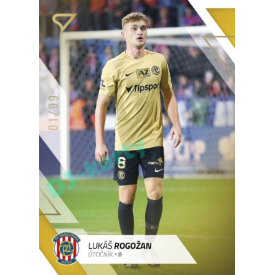 2022/23 Sportzoo Fortuna Liga 2. série #378 Lukáš Rogožan Gold xx/99