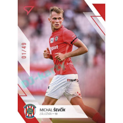2022/23 Sportzoo Fortuna Liga 2. série #377 Michal Ševčík Red xx/49
