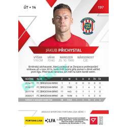 2022/23 Sportzoo Fortuna Liga 1. série #197 Jakub Přichystal PROMO