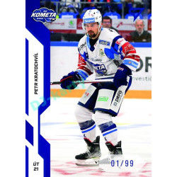 2022/23 Sportzoo ELH 2. série #335 Petr Kratochvíl Blue xx/99