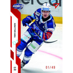2022/23 Sportzoo ELH 2. série #337 Tomi Sallinen Red xx/49