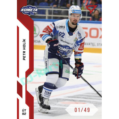 2022/23 Sportzoo ELH 1. série #190 Petr Holík Red xx/49