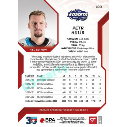 2022/23 Sportzoo ELH 1. série #190 Petr Holík Red xx/49