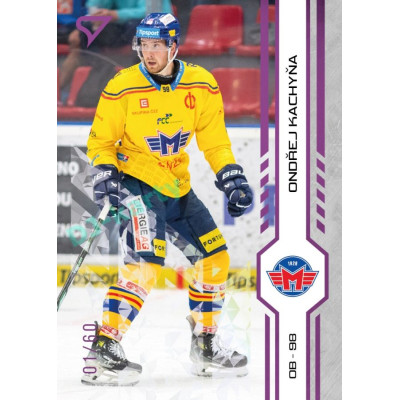 2024/25 Sportzoo ELH 1. serie #094 Ondřej Kachyňa Purple Iceberg xx/60