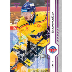 2024/25 Sportzoo ELH 1. serie #095 Šimon Kubíček Purple Iceberg xx/60