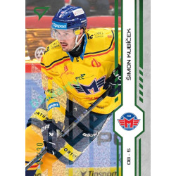 2024/25 Sportzoo ELH 1. serie #095 Šimon Kubíček Green Glitter xx/30