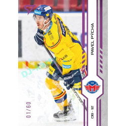 2024/25 Sportzoo ELH 1. serie #096 Pavel Pýcha Purple Iceberg xx/60