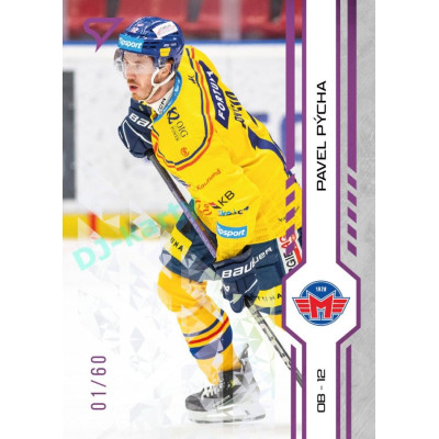 2024/25 Sportzoo ELH 1. serie #096 Pavel Pýcha Purple Iceberg xx/60