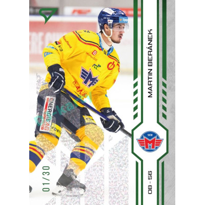 2024/25 Sportzoo ELH 1. serie #099 Martin Beránek Green Glitter xx/30