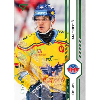 2024/25 Sportzoo ELH 1. serie #105 Jan Ordoš Green Glitter xx/30