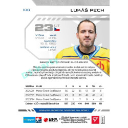 2024/25 Sportzoo ELH 1. serie #106 Lukáš Pech