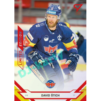 2021/22 Sportzoo TIPSPORT ELH 2. série #366 David Štich Red xx/49