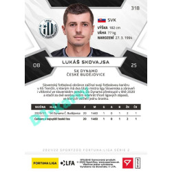 2021/22 Sportzoo Fortuna Liga 2. série #318 Lukáš Skovajsa
