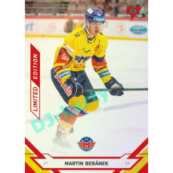 2021/22 Sportzoo TIPSPORT ELH 2. série #367 Martin Beránek Red xx/49