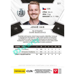 2021/22 Sportzoo Fortuna Liga 2. série #321 Jonáš Vais